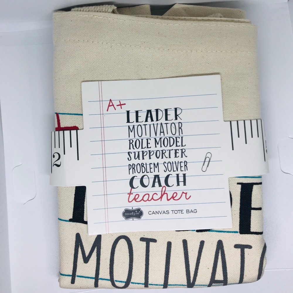 NEW Canvas Tote Bag - Teacher/Educator